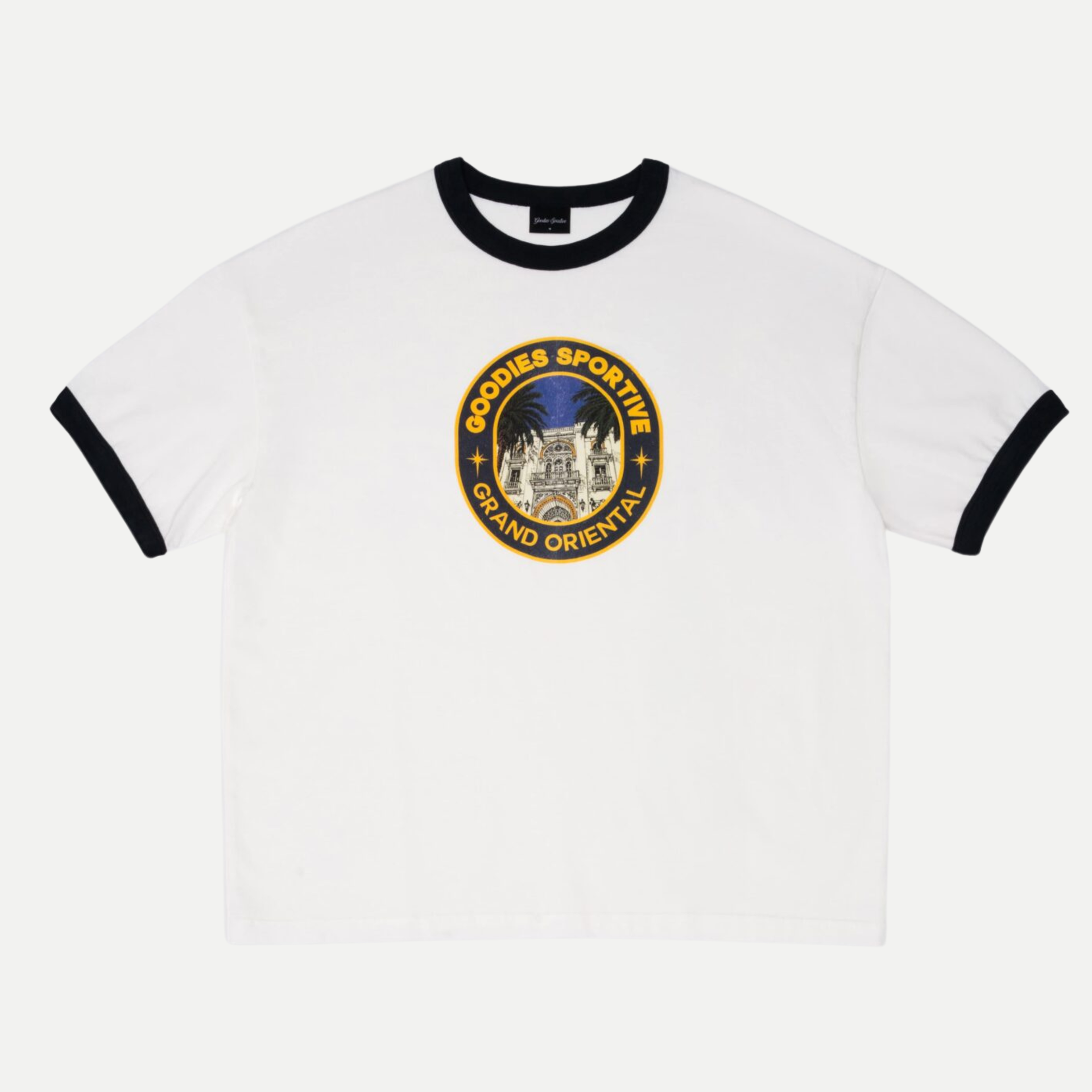 grand oriental ringer tee