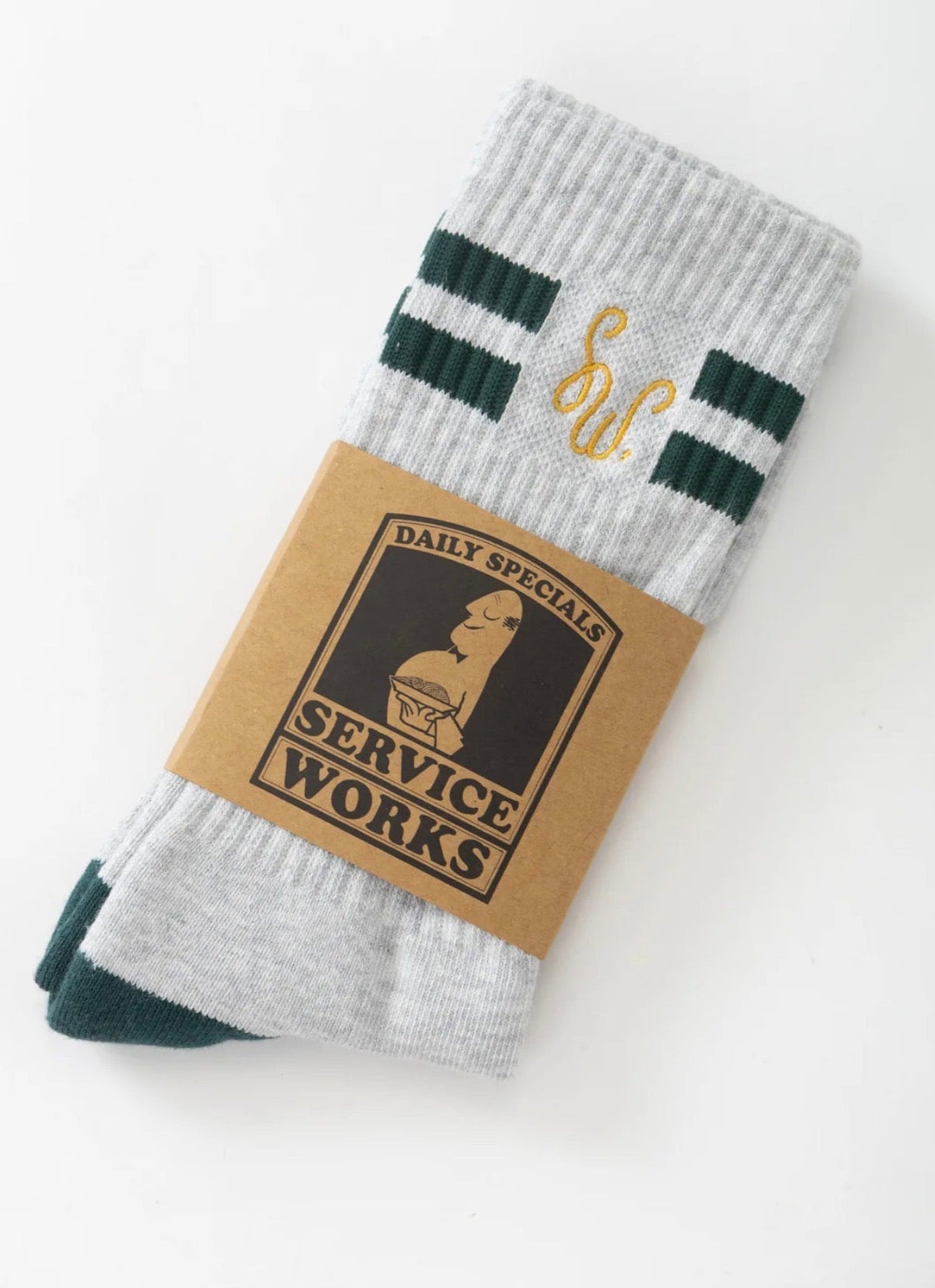 monogram socks - service works - 520101966 - chaussettes - Nouveau. men