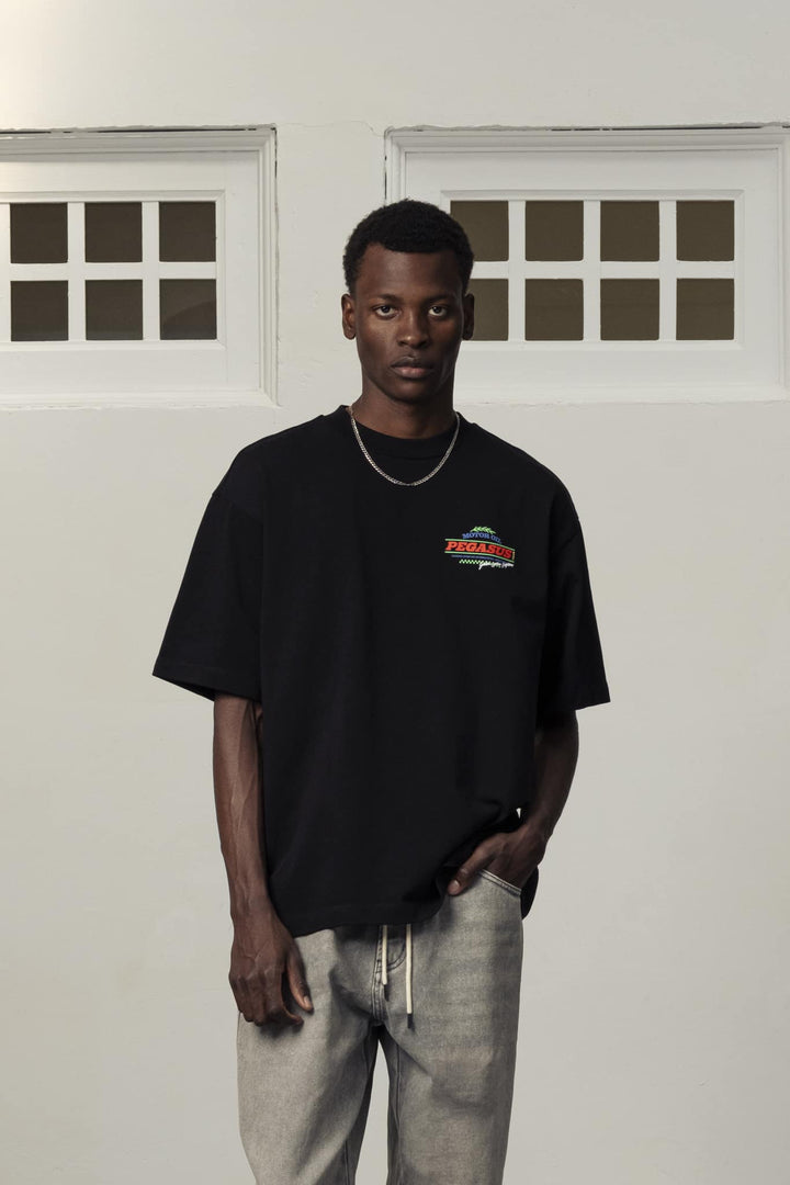 motor oil black tee - goodies sportive - 510083500 - tee shirt - Nouveau. men