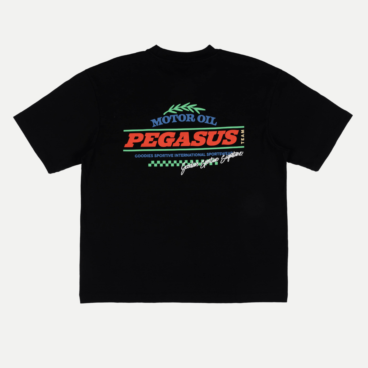 motor oil black tee - goodies sportive - 510083500 - tee shirt - Nouveau. men