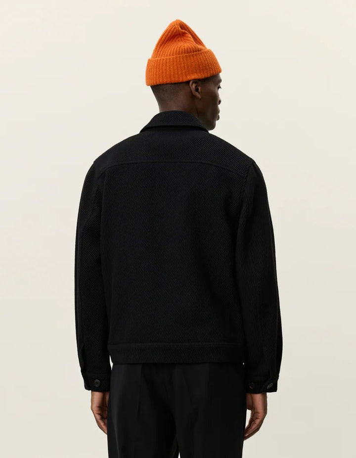 nash twill wool jacket - les deux - 520048223 - blousons - nouveau.