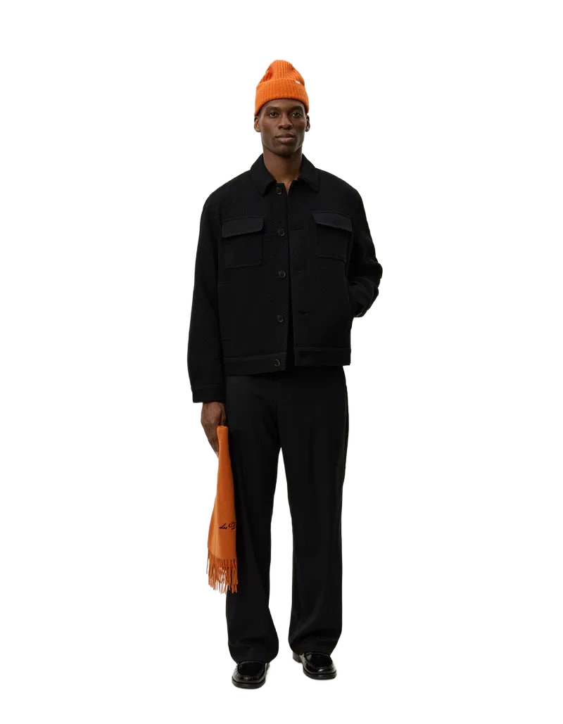 nash twill wool jacket - les deux - 520048223 - blousons - nouveau.