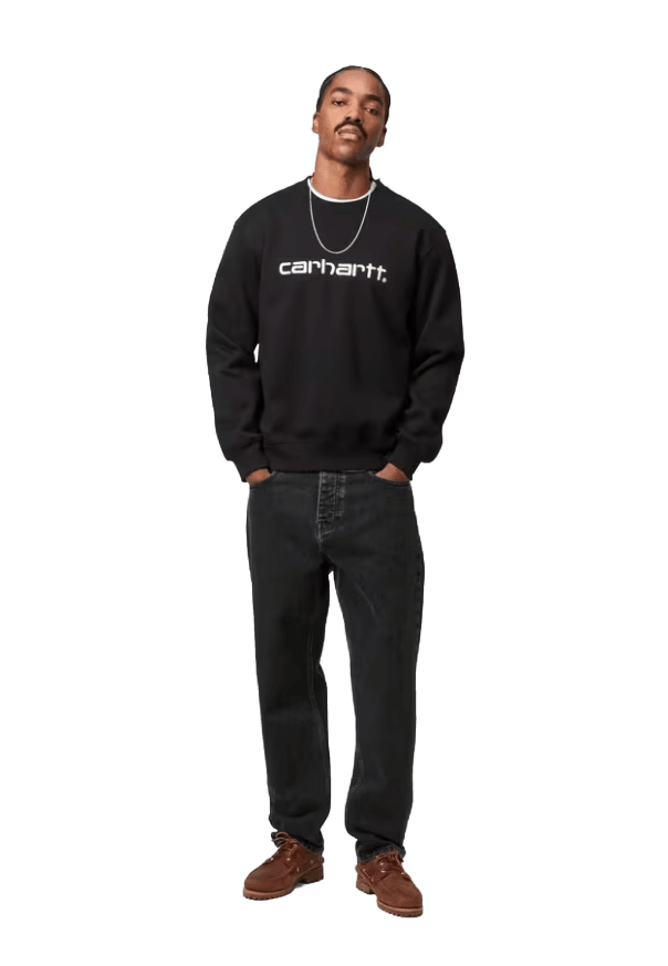 newel pant organic - carhartt - 510027016 - pantalons classiques - nouveau.