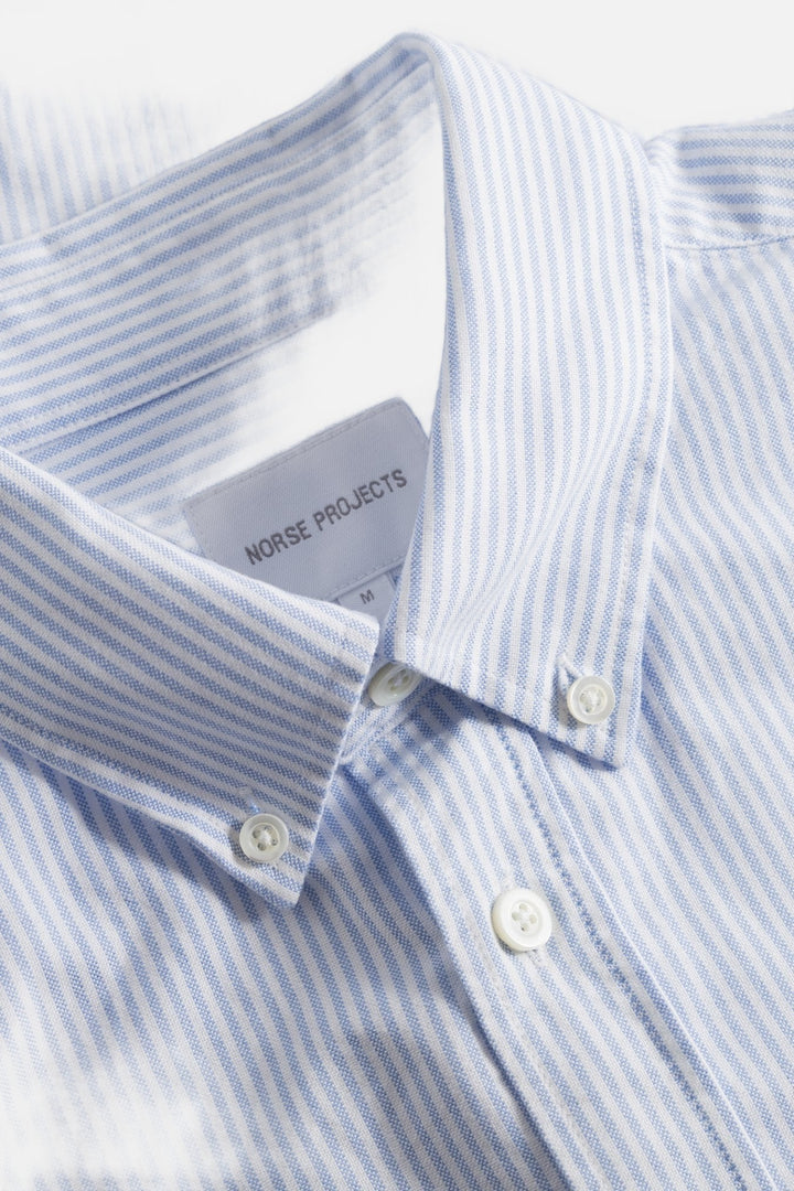 norse standard oxford bd shirt - norse projects - 510049490 - chemises - nouveau.