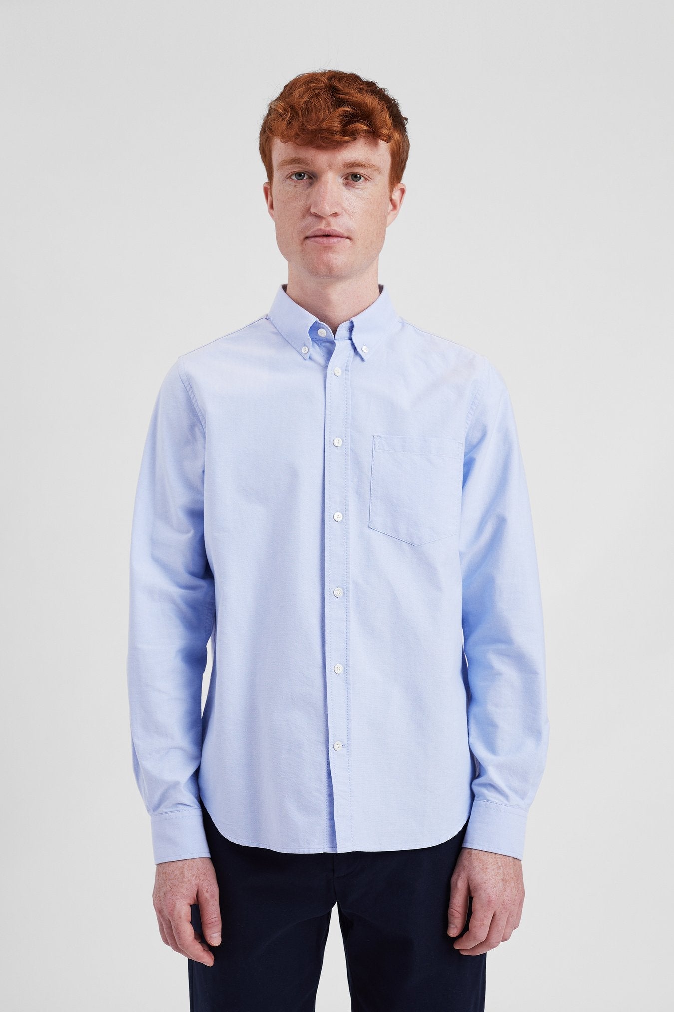 norse standard oxford shirt - norse projects - 510032584 - chemises - nouveau.