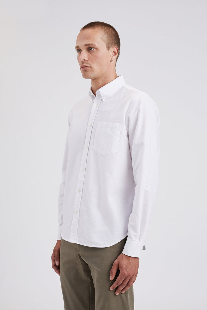 norse standard oxford shirt - norse projects - 510032669 - chemises - nouveau.