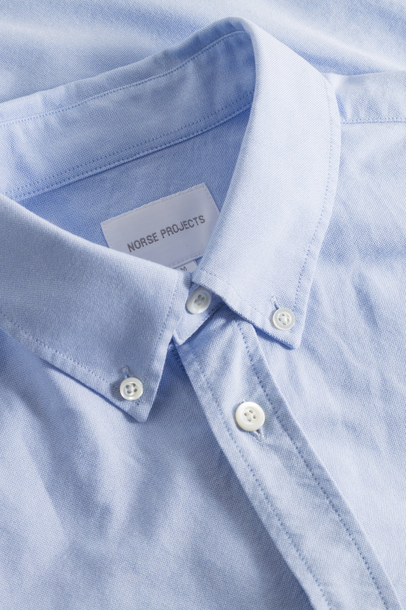 norse standard oxford shirt - norse projects - 510032584 - chemises - nouveau.