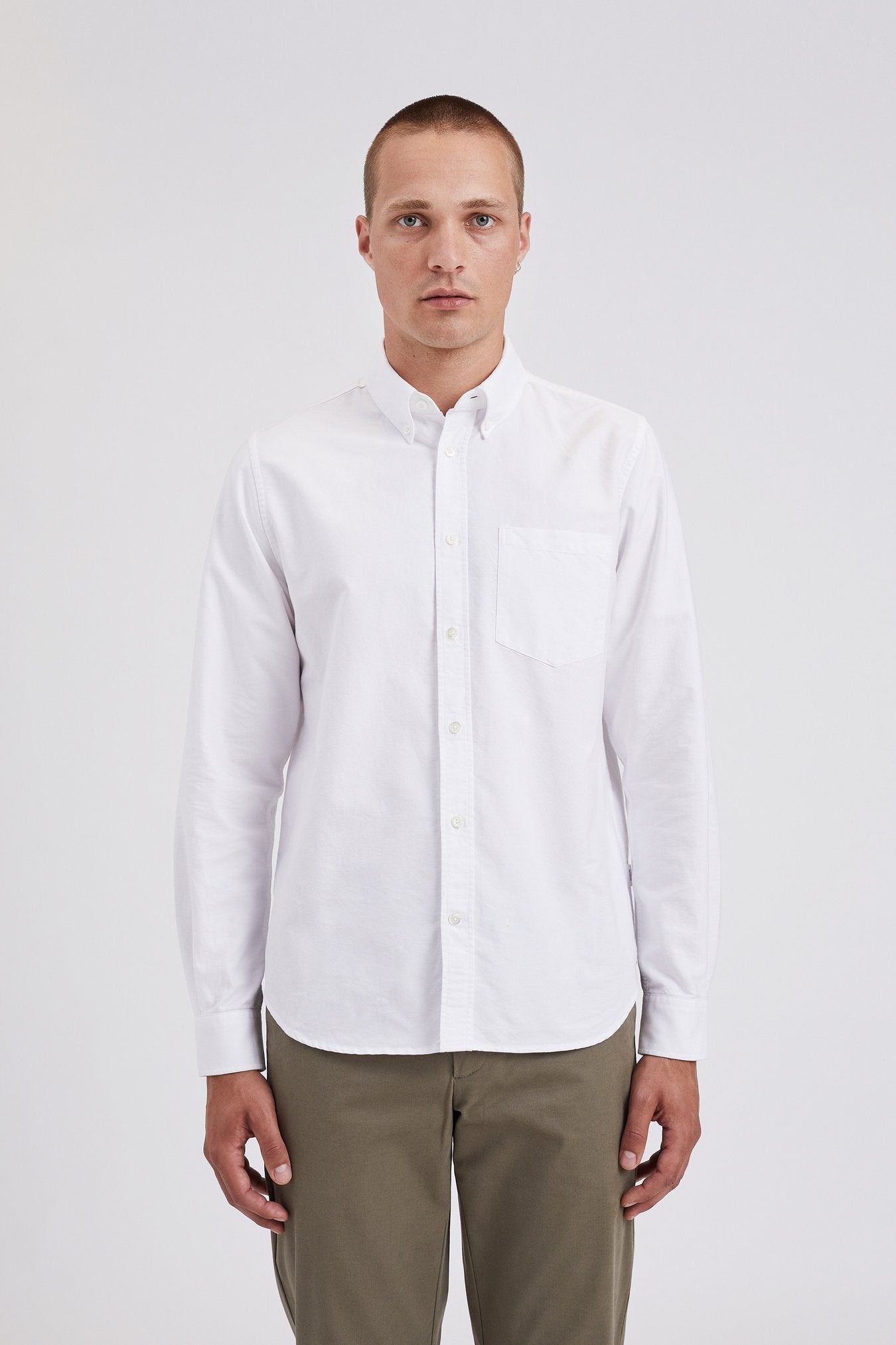 norse standard oxford shirt - norse projects - 510032669 - chemises - nouveau.
