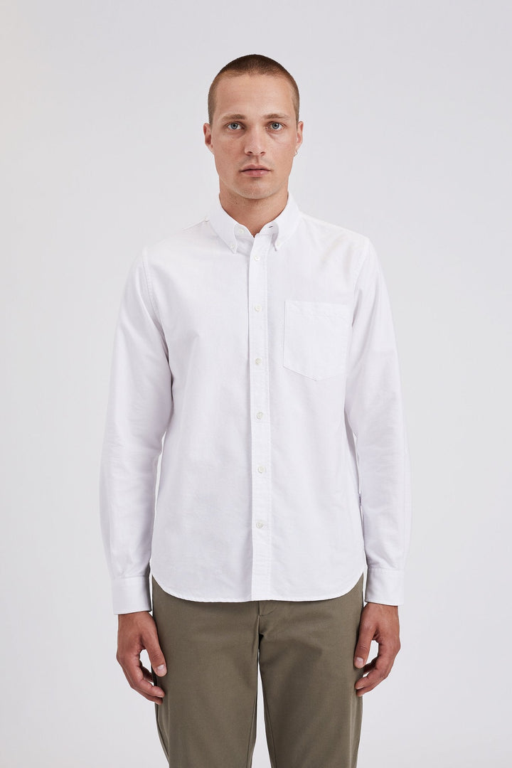 norse standard oxford shirt - norse projects - 510032669 - chemises - nouveau.