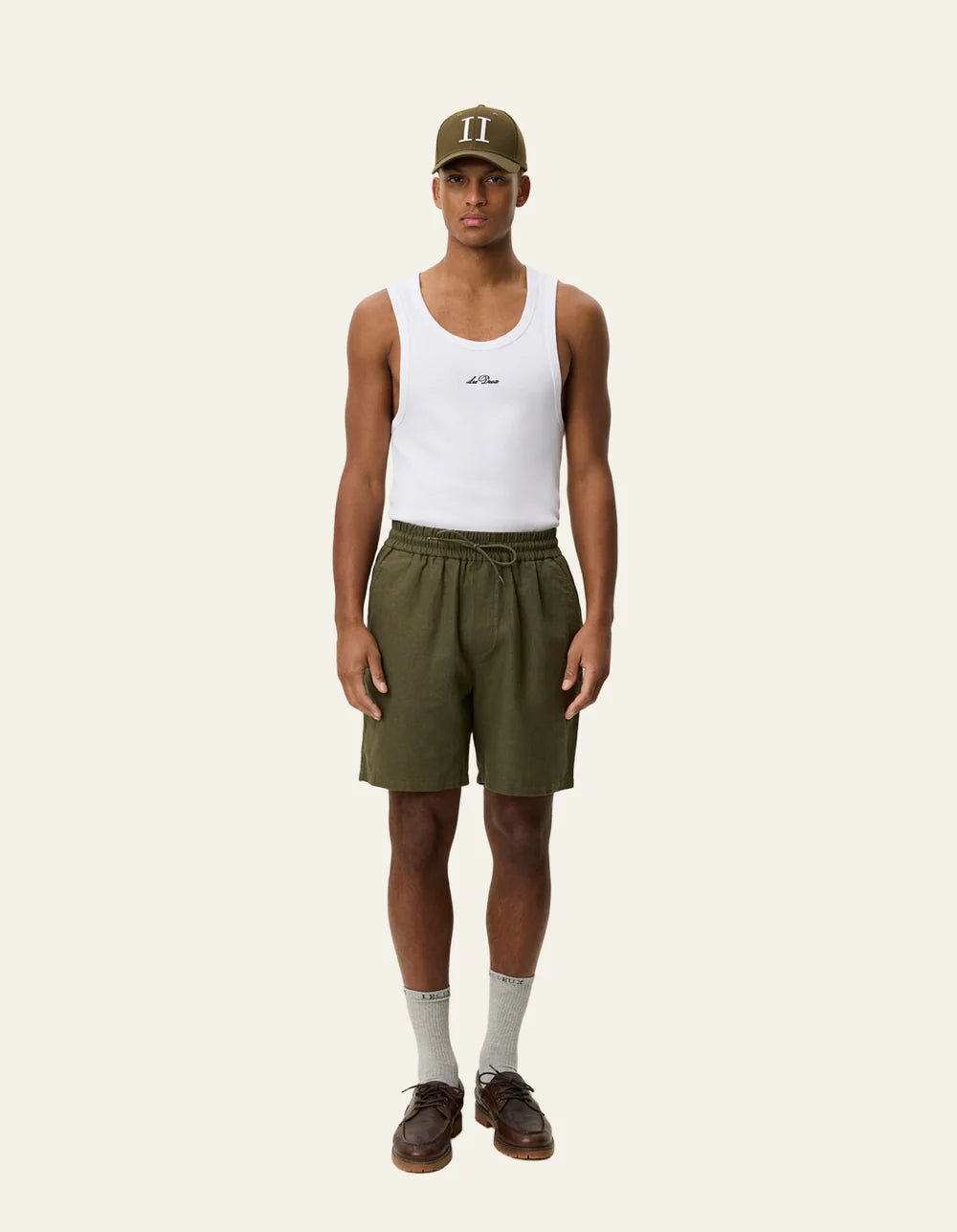 otto linen shorts - les deux - 520064292 - shorts - Nouveau. men