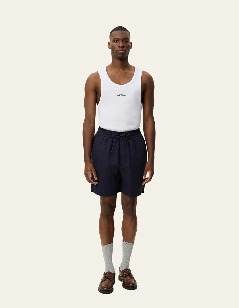otto linen shorts - les deux - 520064216 - shorts - Nouveau. men