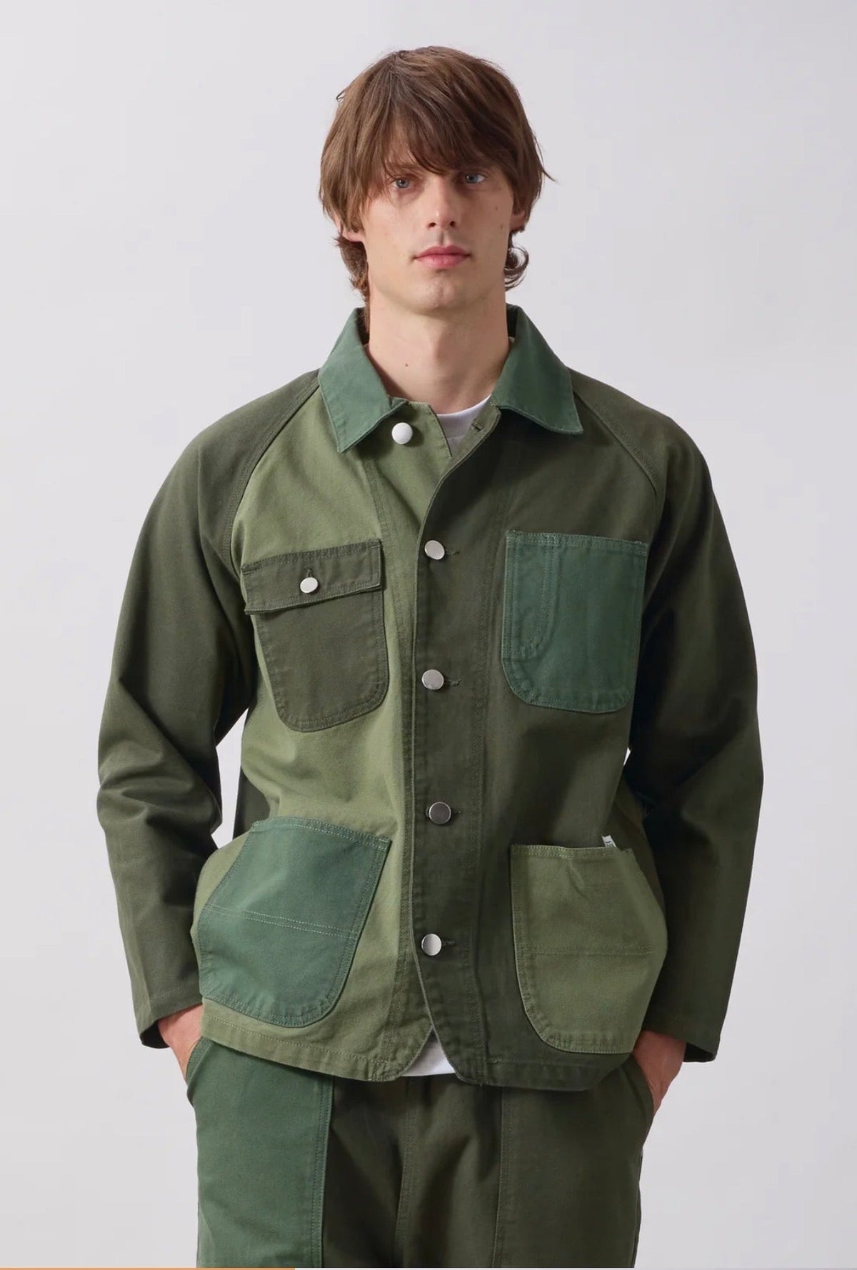 patchwork coverall 2.0 - service works - 520101768 - tops - Nouveau. men