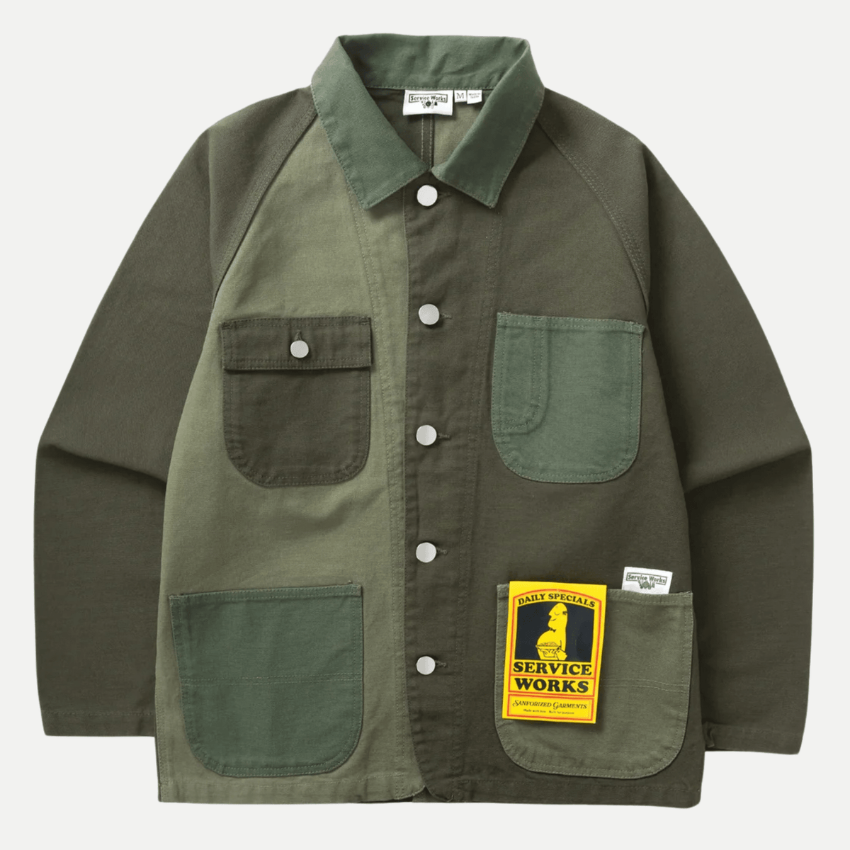 patchwork coverall 2.0 - service works - 520101768 - tops - Nouveau. men