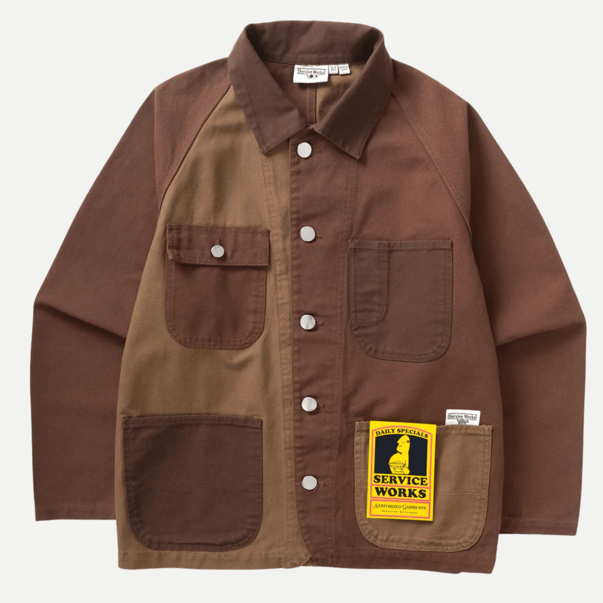 patchwork coverall 2.0 - service works - 520101737 - tops - Nouveau. men