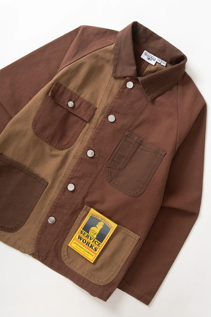 patchwork coverall 2.0 - service works - 520101737 - tops - Nouveau. men