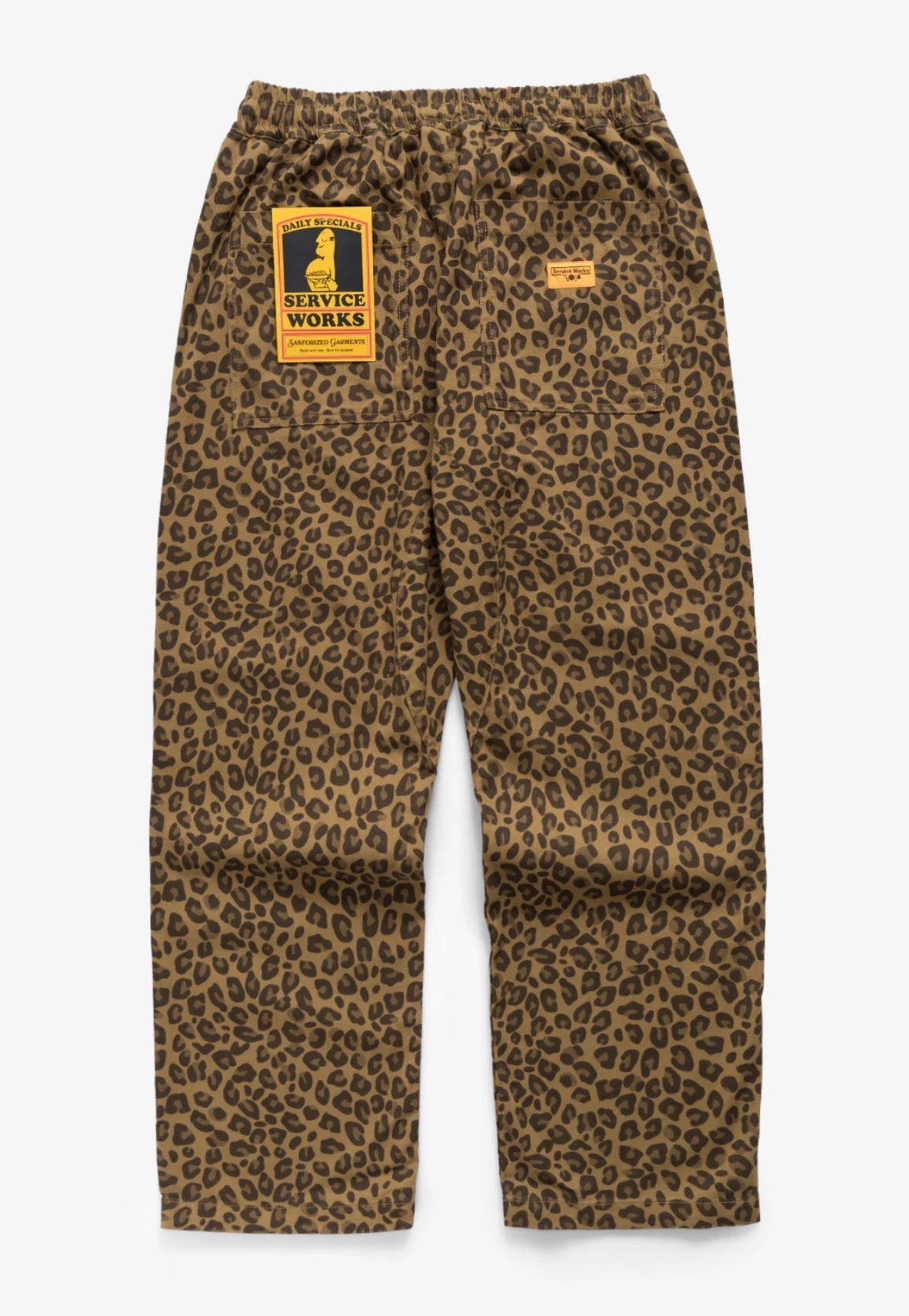 patterned easy chef pants - service works - 520101492 - pantalons classiques - Nouveau. men