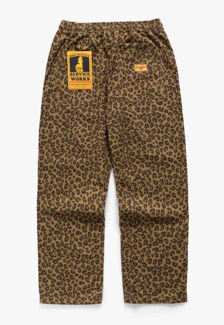 patterned easy chef pants - service works - 520101492 - pantalons classiques - Nouveau. men
