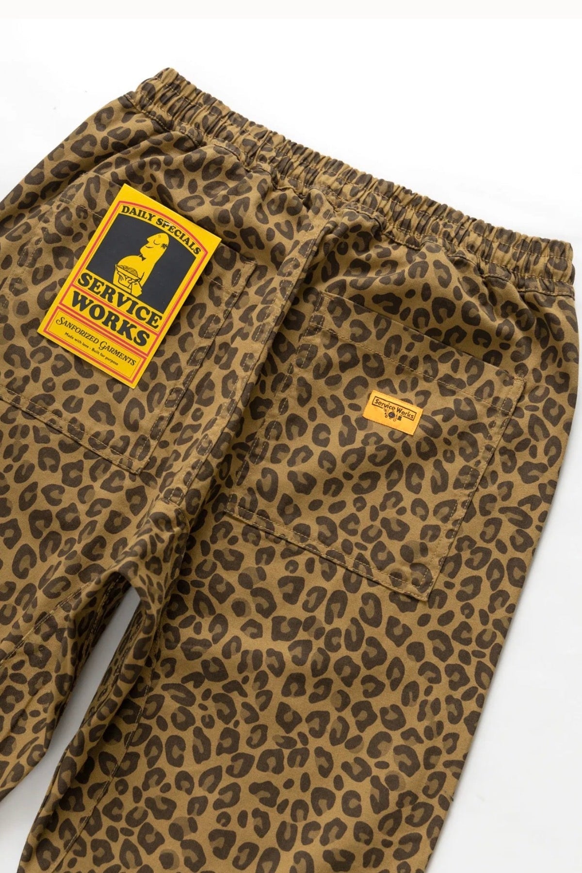 patterned easy chef pants - service works - 520101492 - pantalons classiques - Nouveau. men