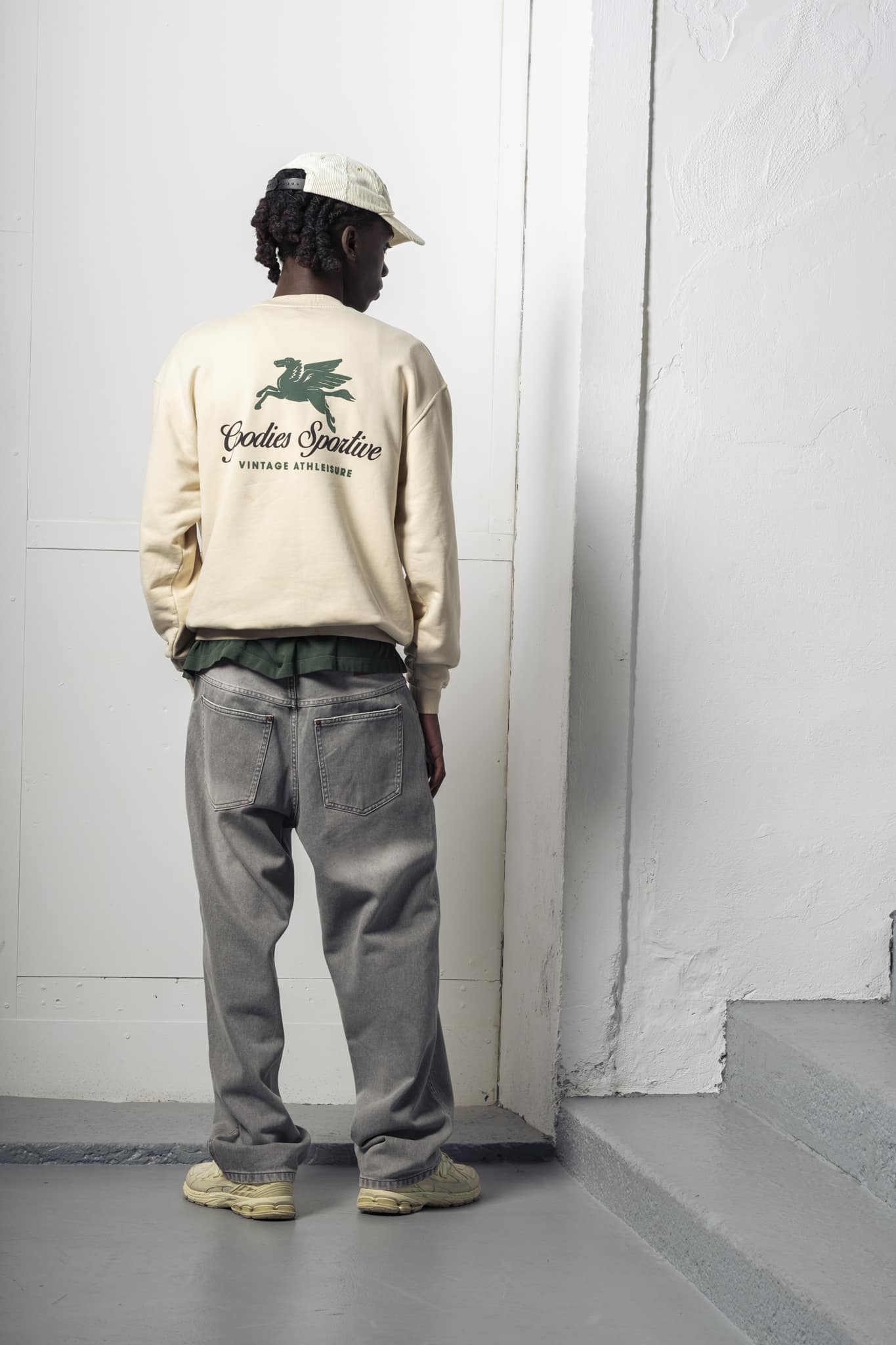 Prem hummus crewneck puff print - goodies sportive - 520038422 - sweat - Nouveau. men