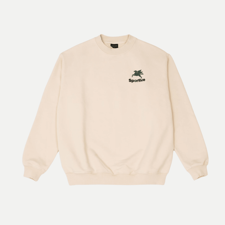 Prem hummus crewneck puff print - goodies sportive - 520038422 - sweat - Nouveau. men