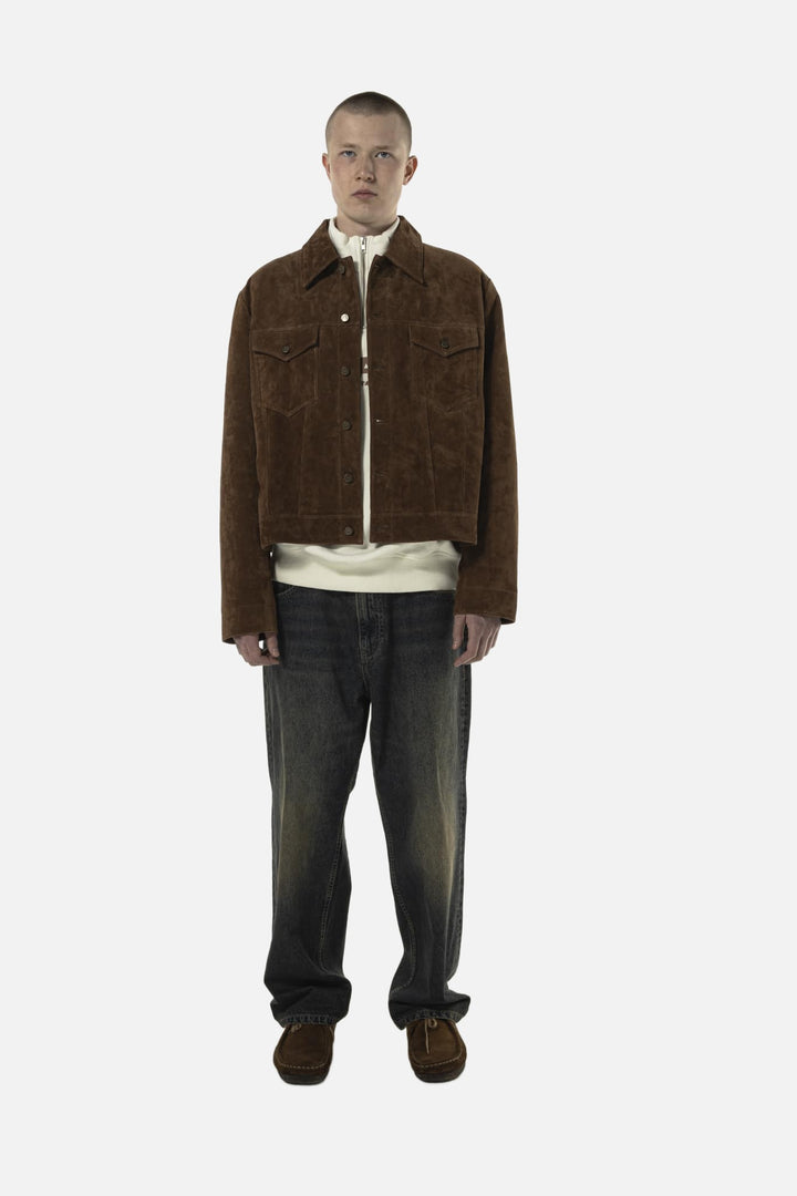 prem real suede jacket - goodies sportive - 520057300 - blousons - nouveau.