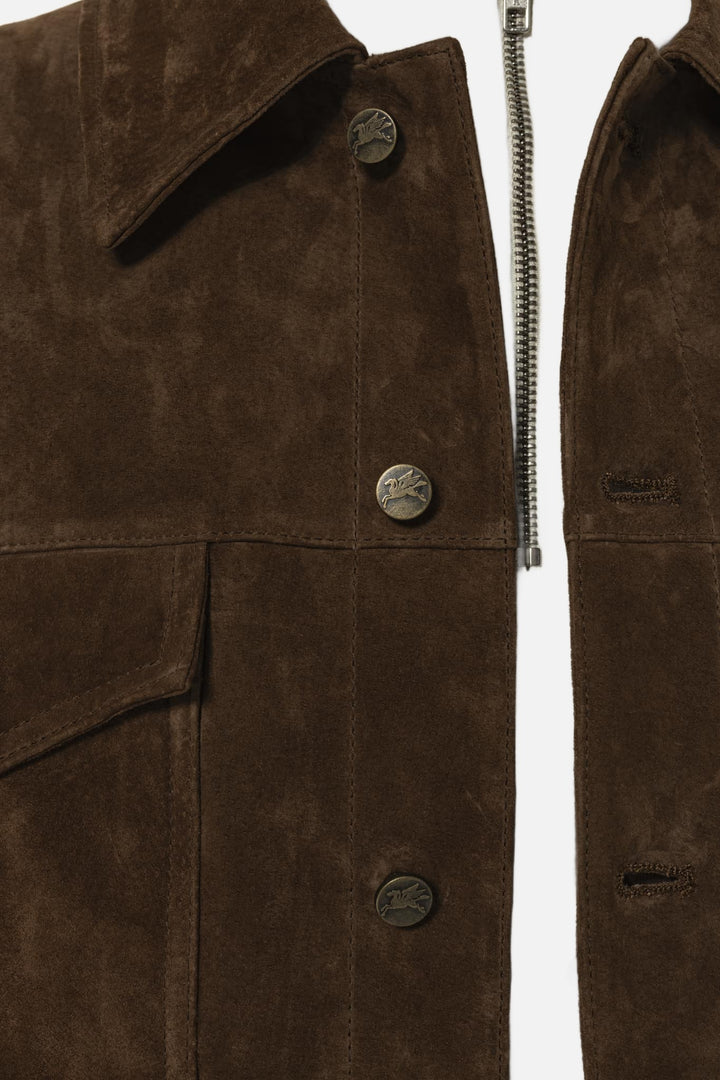 prem real suede jacket - goodies sportive - 520057300 - blousons - nouveau.