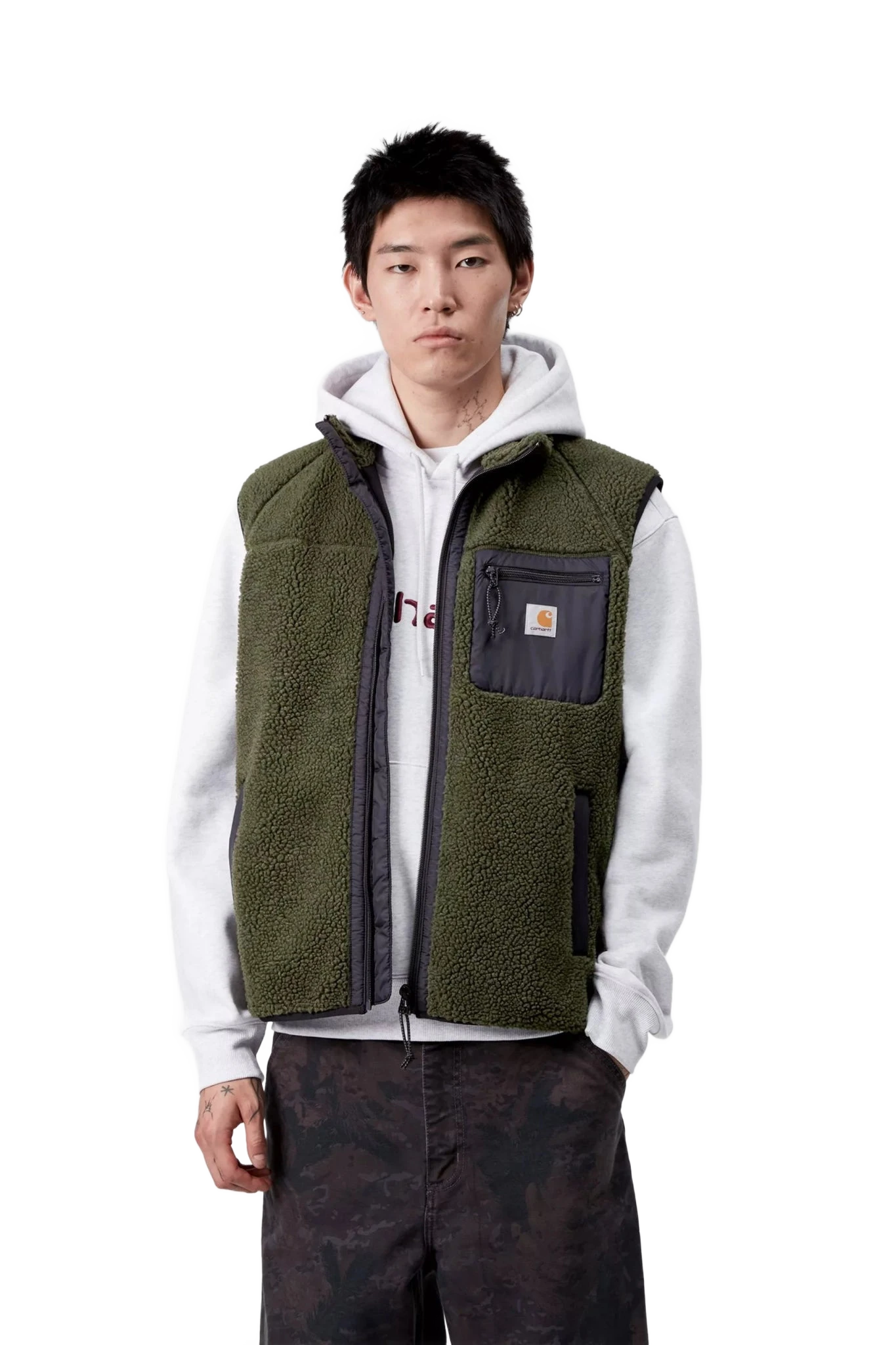 prentis vest liner polyester pile - carhartt - 510058317 - vestes - nouveau.