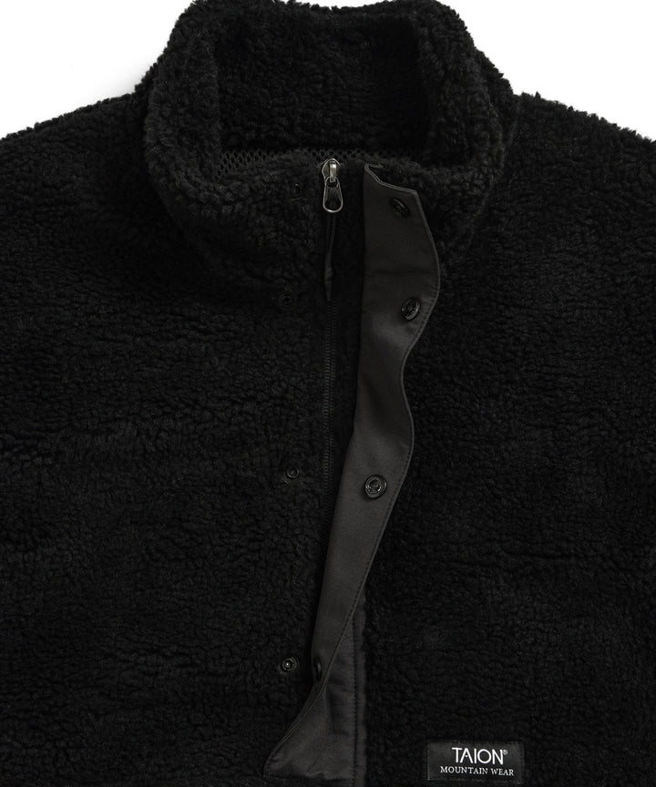 Pull over boa hi neck jacket - taion - 520049930 - blousons - nouveau.