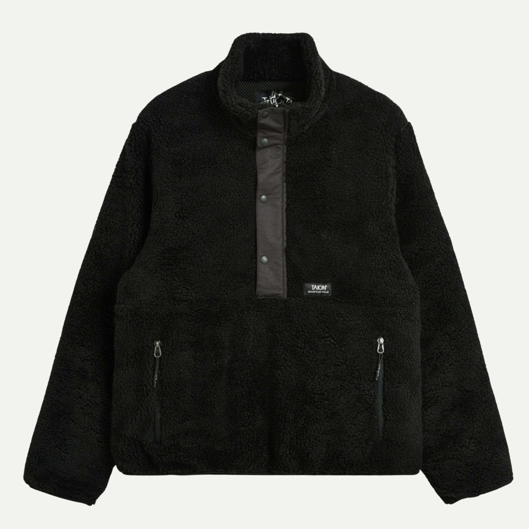 Pull over boa hi neck jacket - taion - 520049930 - blousons - nouveau.