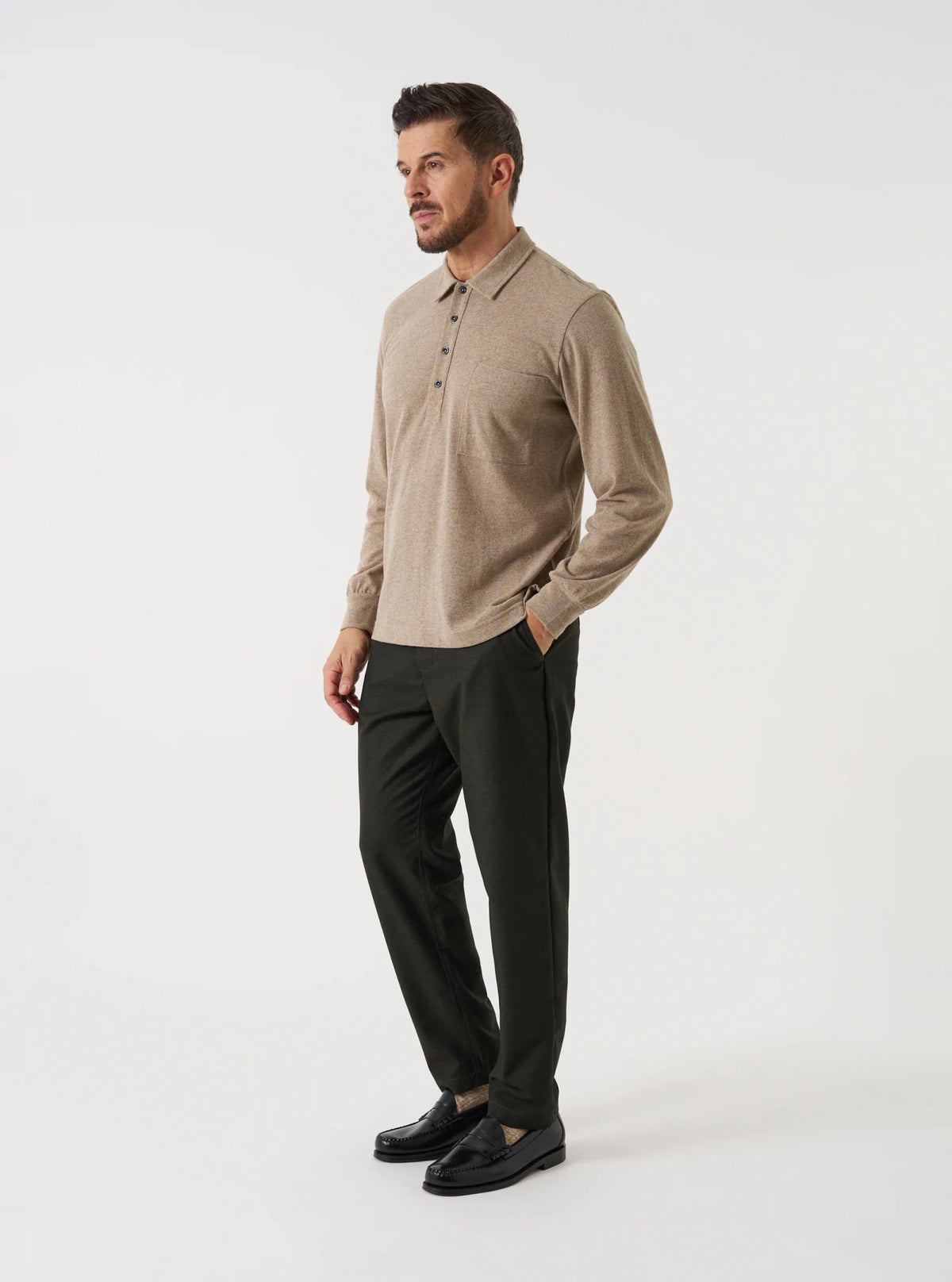 pullover l/s shirt - universal works - 520091014 - chemises - Nouveau. men