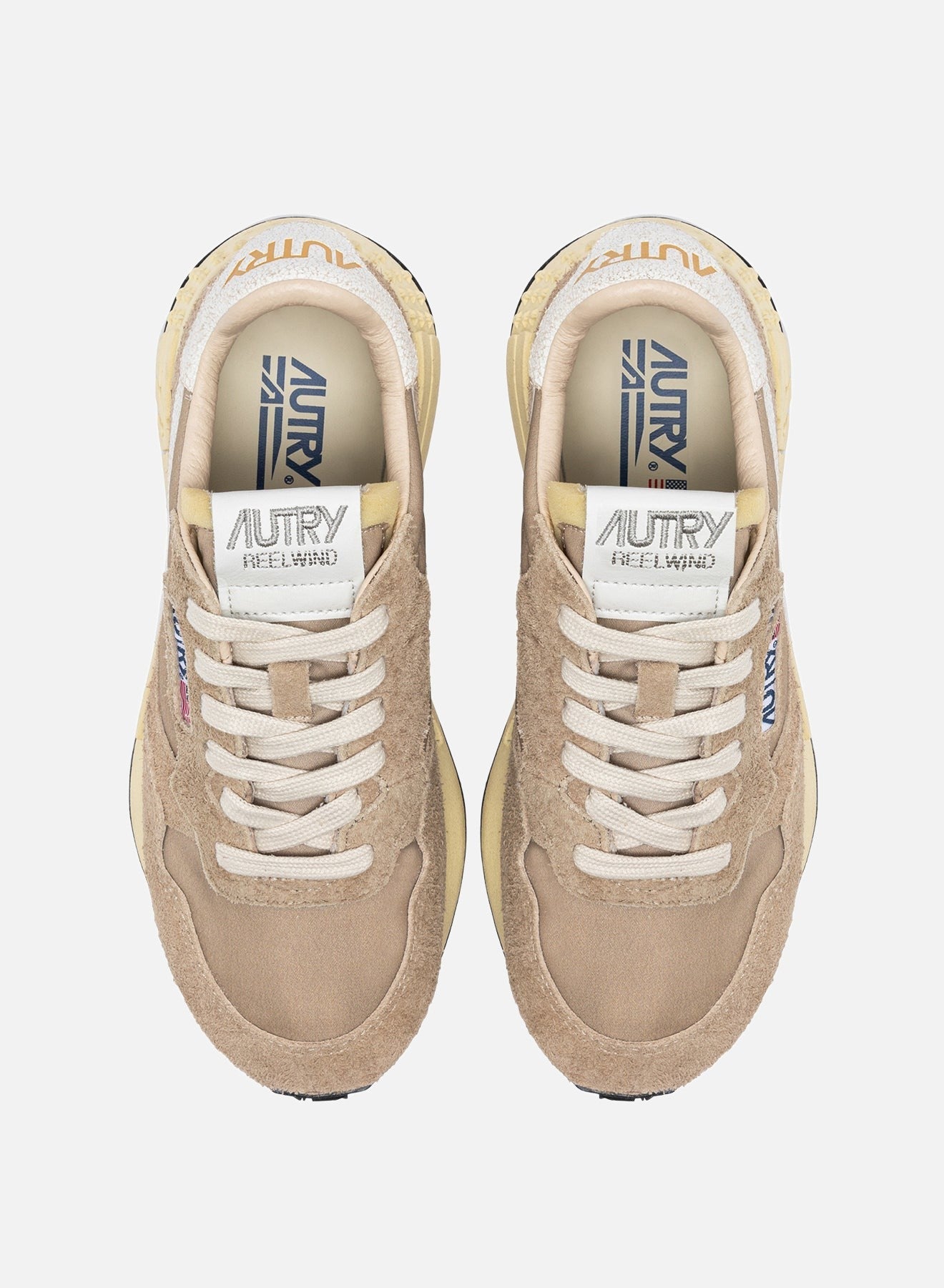 reelwind low man - nylon/crack - autry shoes - 510021182 - chaussures - nouveau.