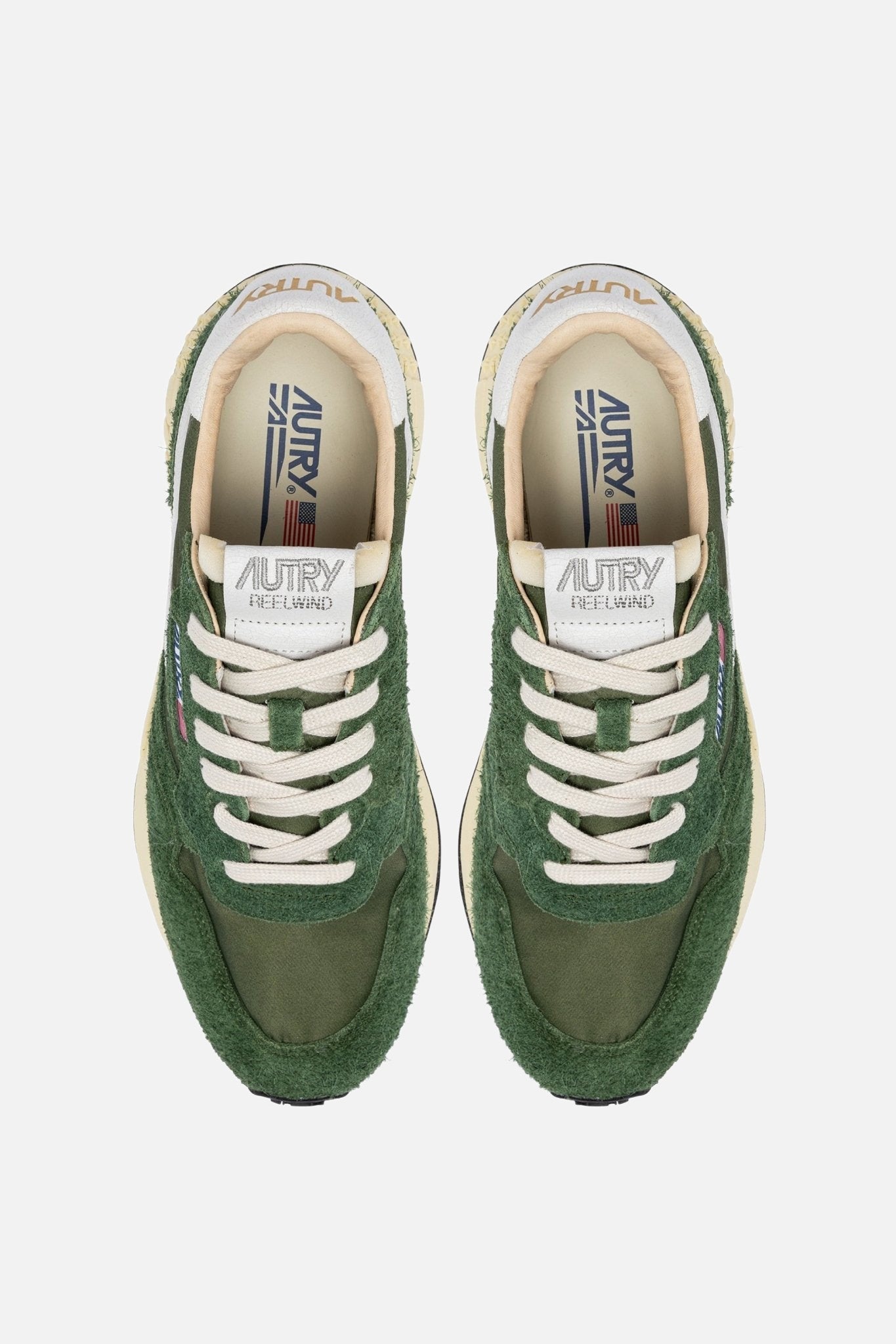 reelwind low man - nylon/crack - autry shoes - 510054111 - chaussures - nouveau.