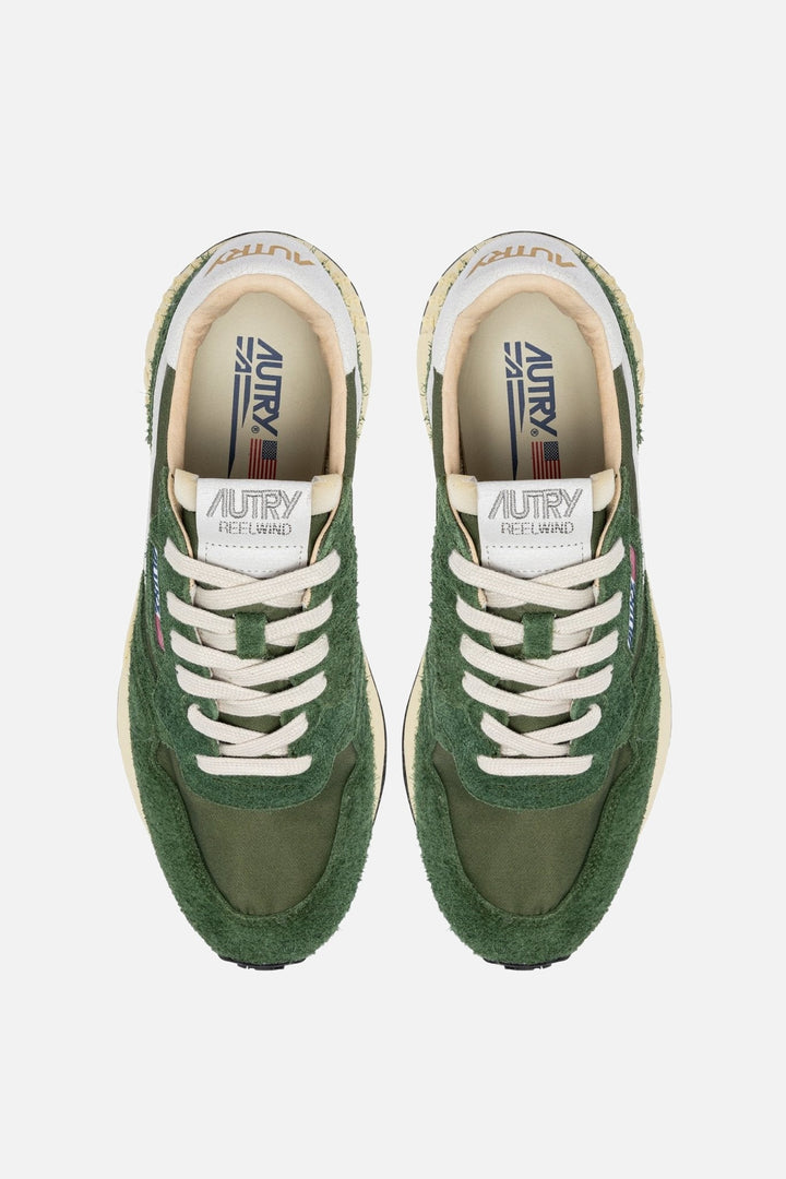 reelwind low man - nylon/crack - autry shoes - 510054111 - chaussures - nouveau.