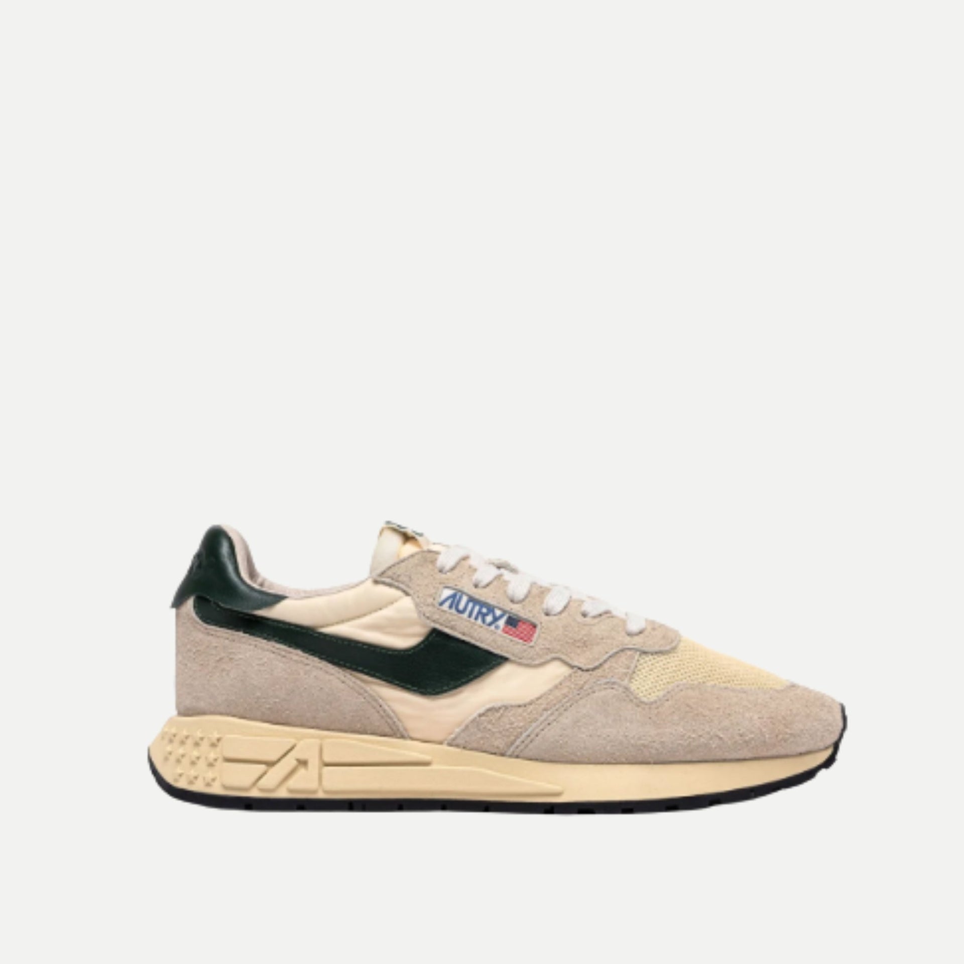 reelwind low man - suede/net - autry shoes - 510054432 - chaussures - nouveau.