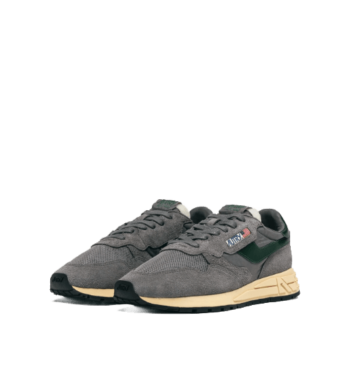 reelwind low man - suede/net - autry shoes - 510054302 - chaussures - nouveau.