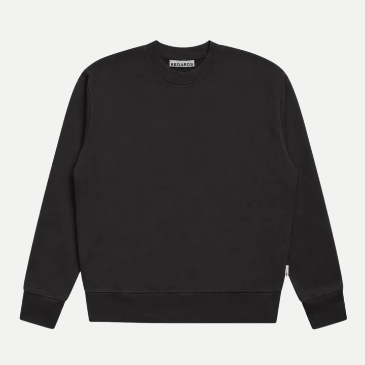 relaxed crewneck loopback - regards - 520088090 - sweat - Nouveau. men