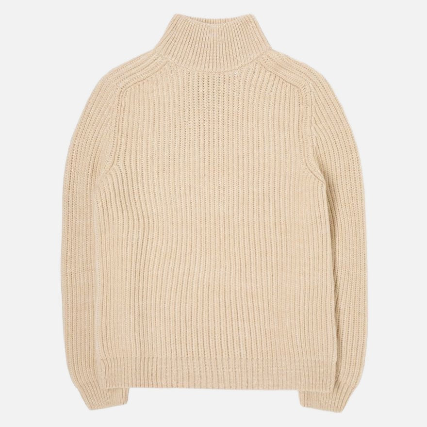 roni high collar sweater - edwins - 520049107 - pulls - nouveau.