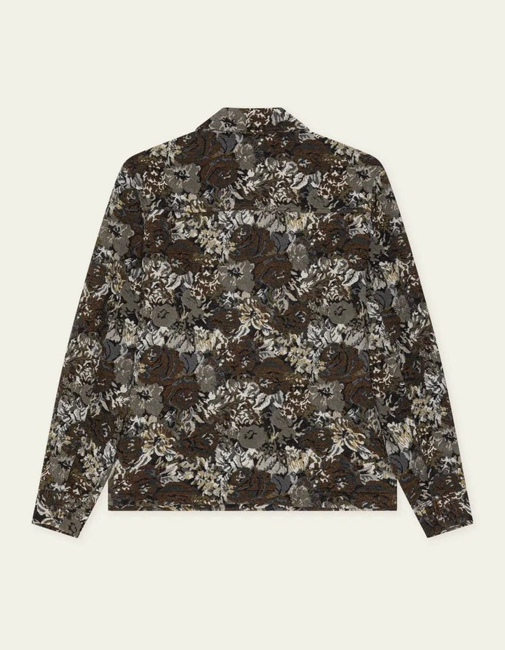 rose jacquard overshirt - les deux - 520086089 - chemises - Nouveau. men