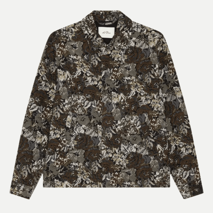 rose jacquard overshirt - les deux - 520086089 - chemises - Nouveau. men