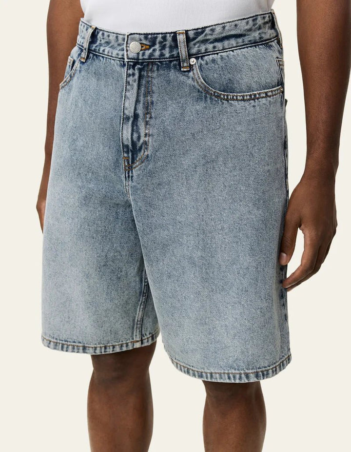 ryder ice blue denim shorts - les deux - 520063479 - shorts - Nouveau. men