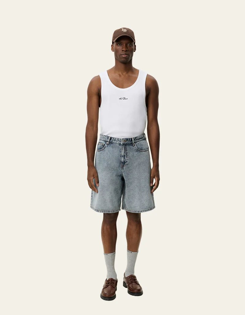 ryder ice blue denim shorts - les deux - 520063479 - shorts - Nouveau. men