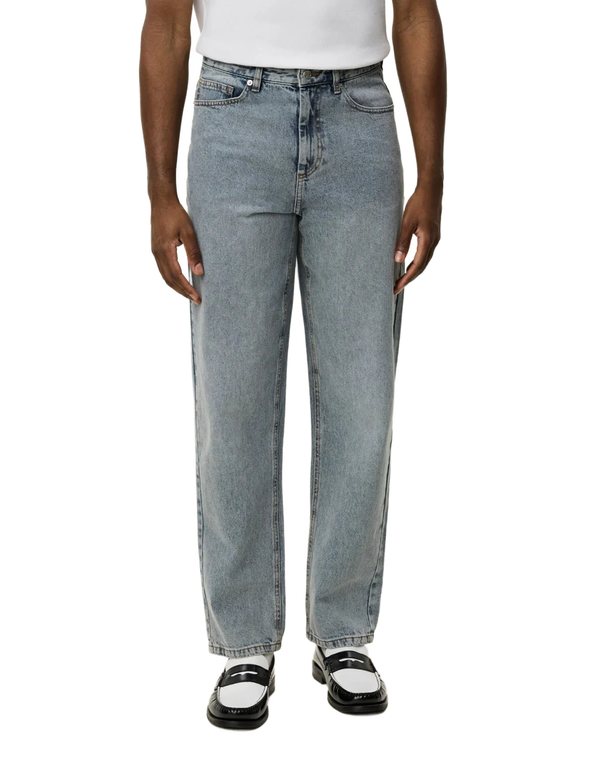 ryder washed denim jeans - les deux - 520047134 - jeans - nouveau.