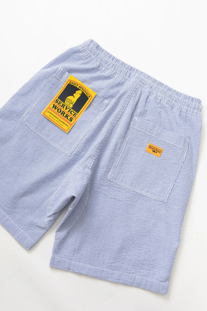 seersucker chef shorts - service works - 520066746 - shorts - Nouveau. men