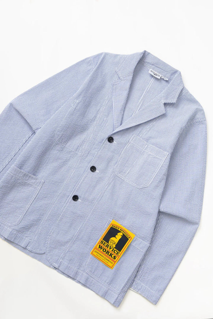 seersucker server suit jacket - service works - 520066784 - blousons - Nouveau. men