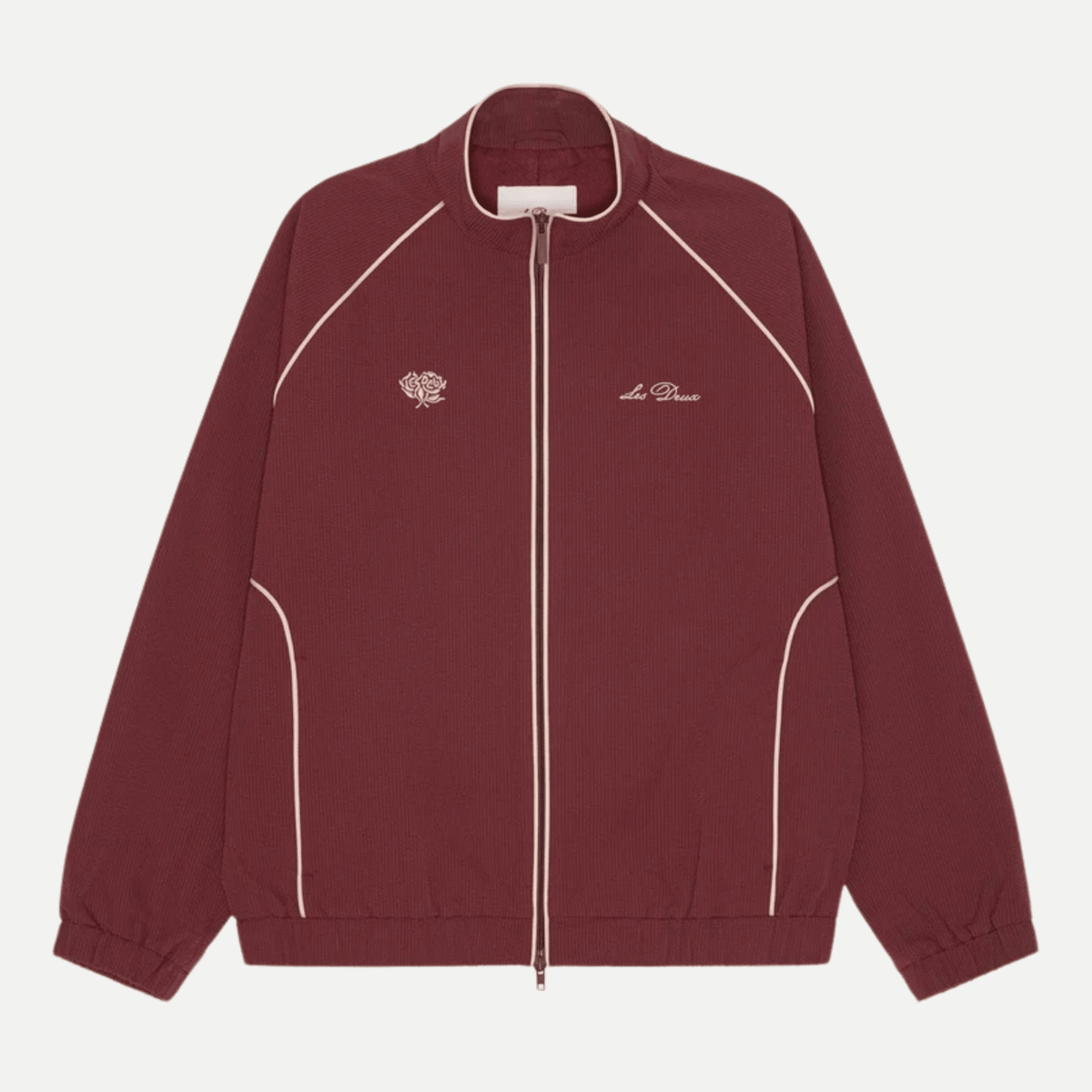 seersucker track jacket - les deux - 510077660 - vestes - Nouveau. men