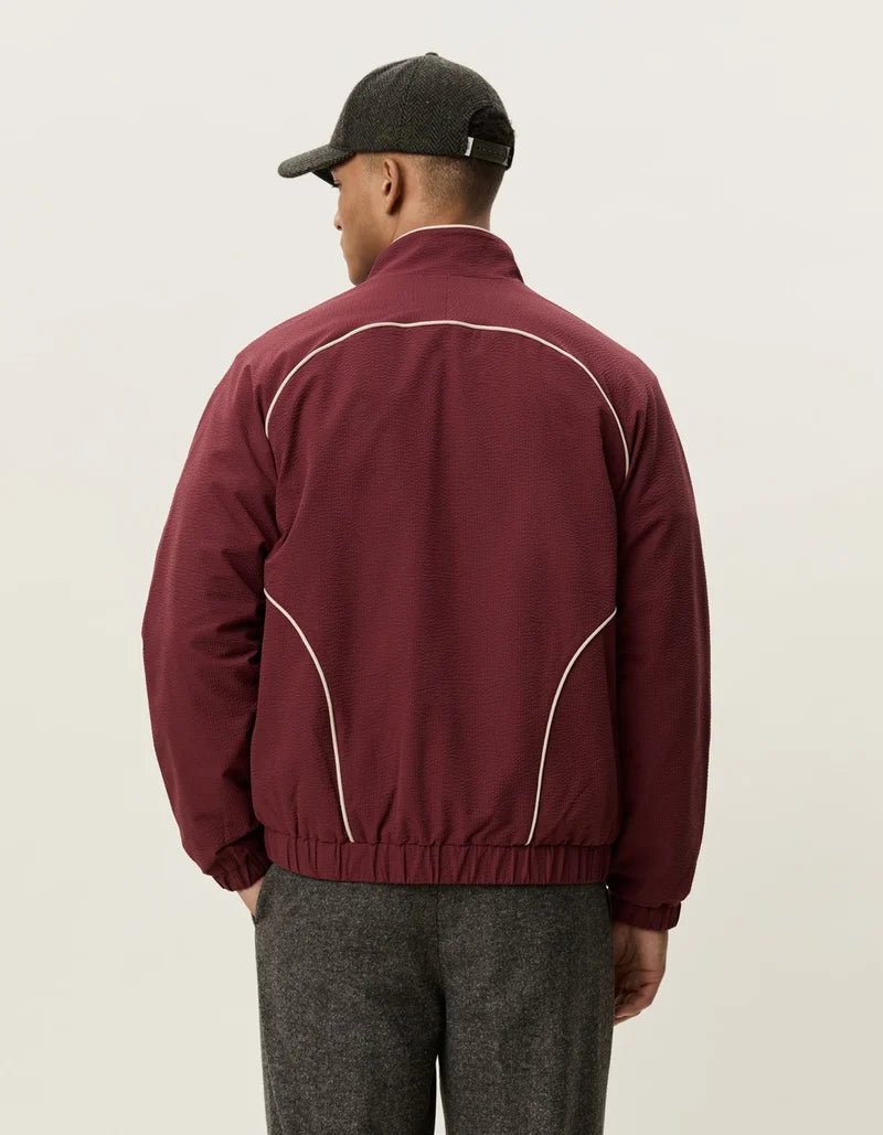 seersucker track jacket - les deux - 510077660 - vestes - Nouveau. men
