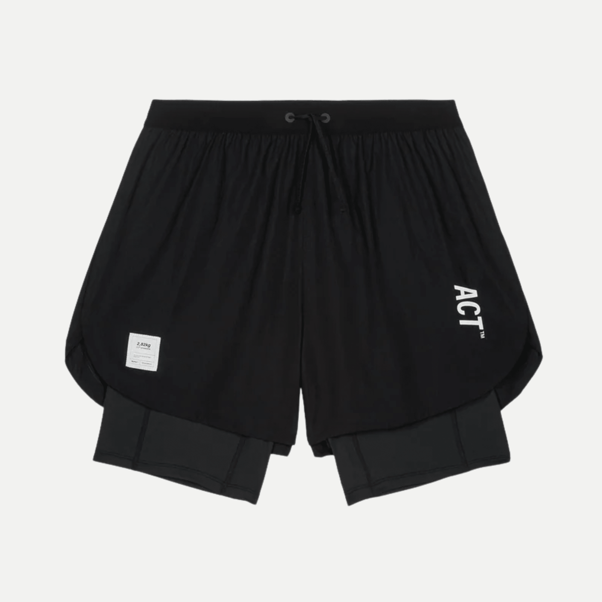 shelllight short 2 en 1 - act running - 520105759 - shorts - Nouveau. men