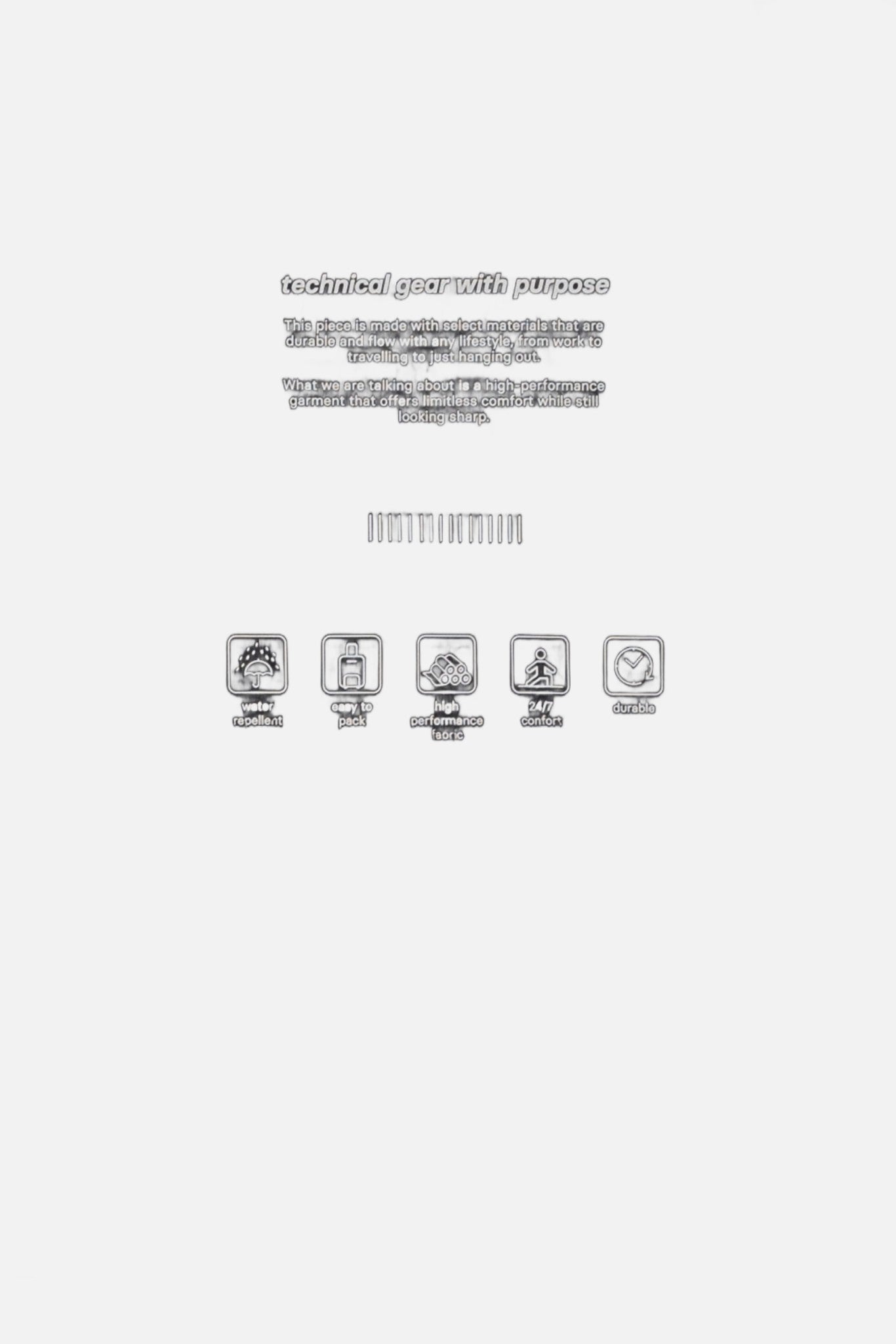 smart pants technical n wr - unfeigned - 520036664 - pantalons classiques - nouveau.