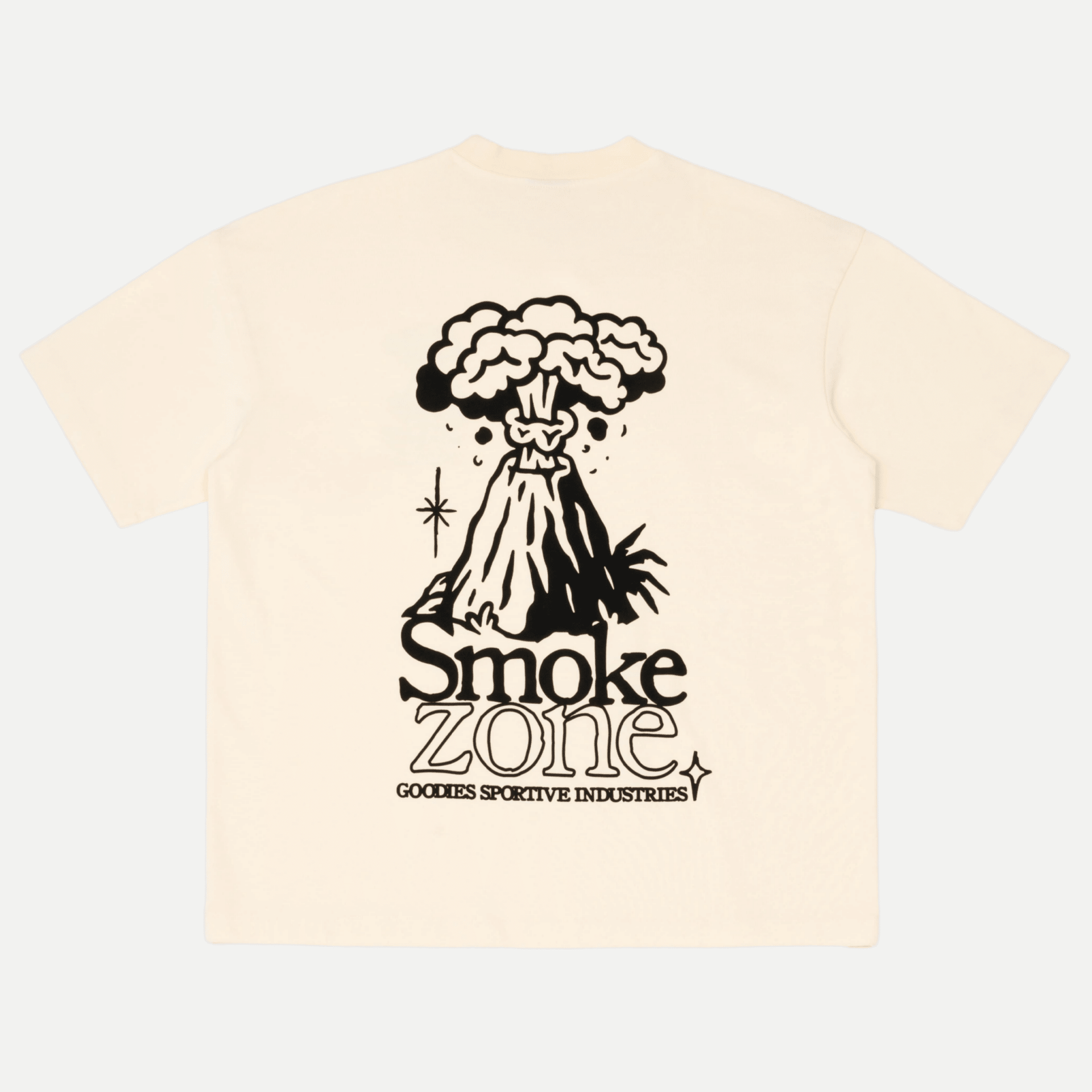 Smoke zone butter tee - goodies sportive - 510069023 - tee shirt - Nouveau. men