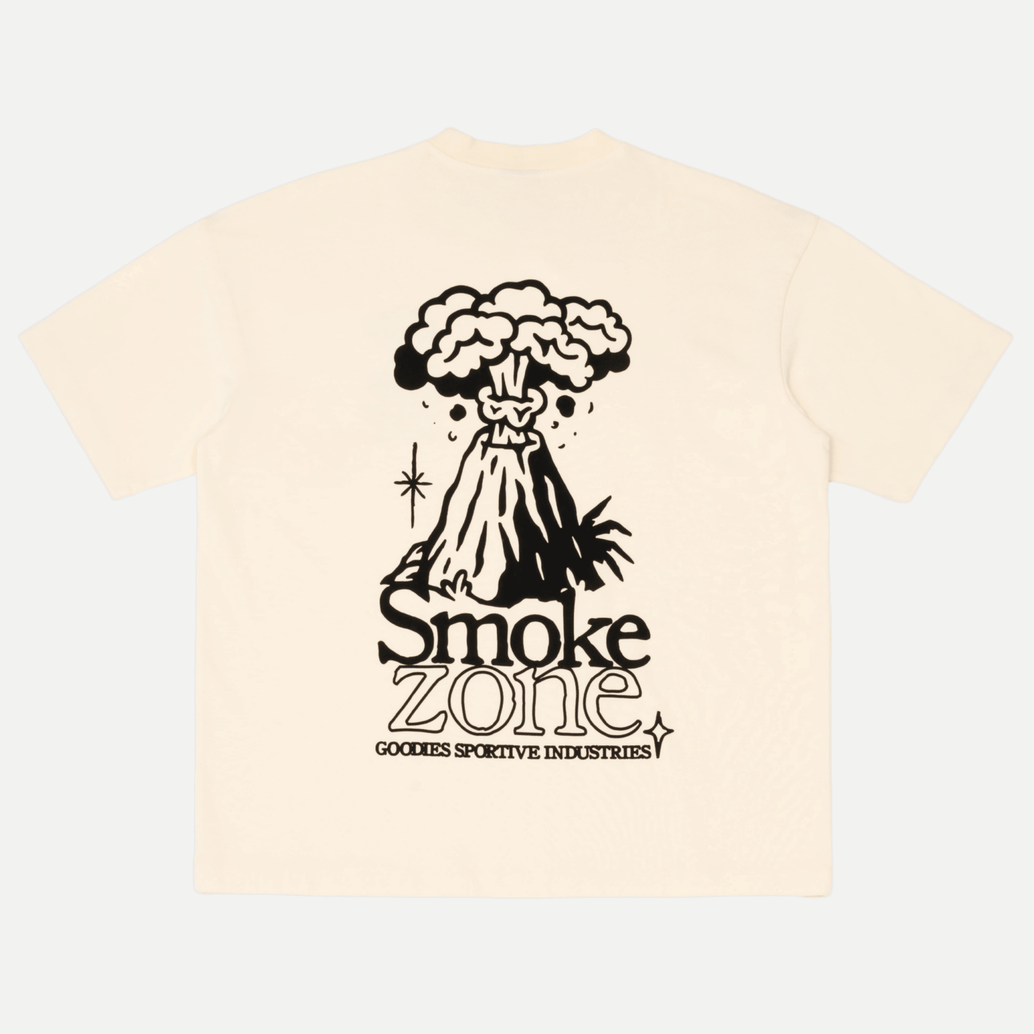 Smoke zone butter tee - goodies sportive - 510069023 - tee shirt - Nouveau. men